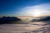 Tramonti spettacolari dal Pizzo Arera il 23 e 30 gennaio 2010 - FOTOGALLERY
